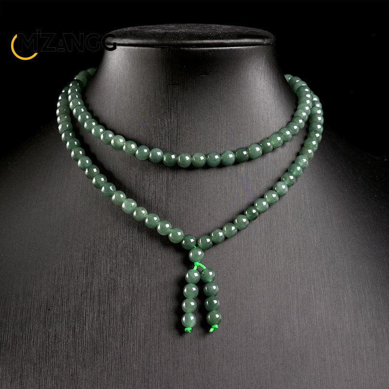 Ethnic Fashion For Ladies - Pulseira Jade Natural para senhoras, Colar