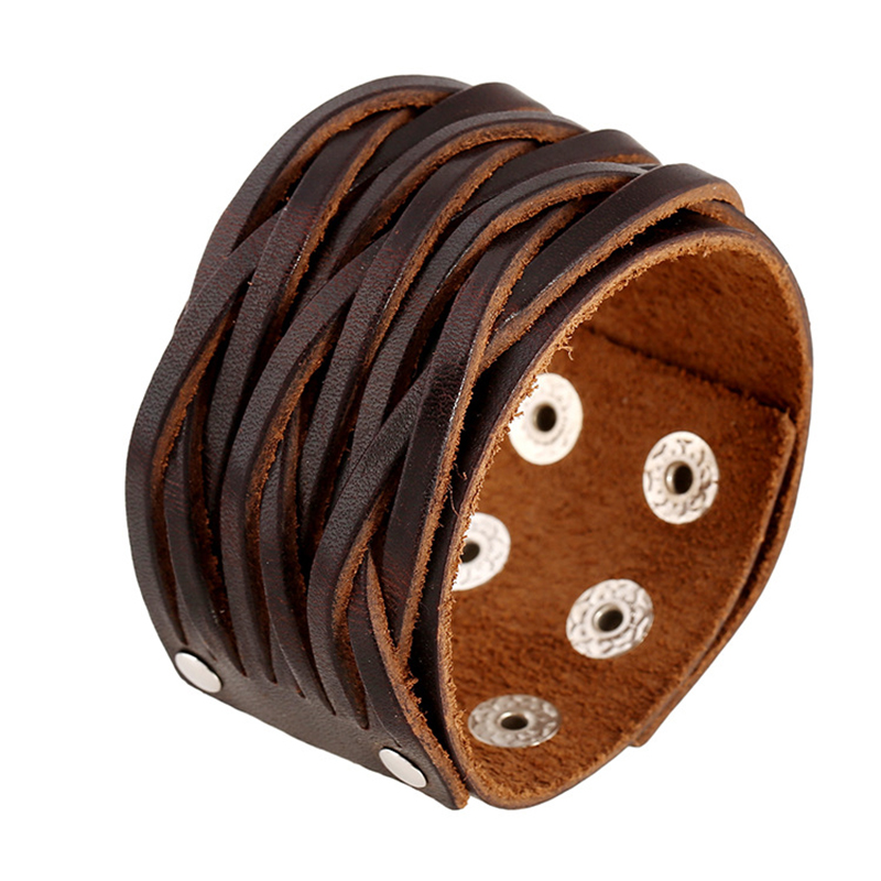 Ethnic Fashion Pk - Double Deck Largo Pulseiras de Couro
