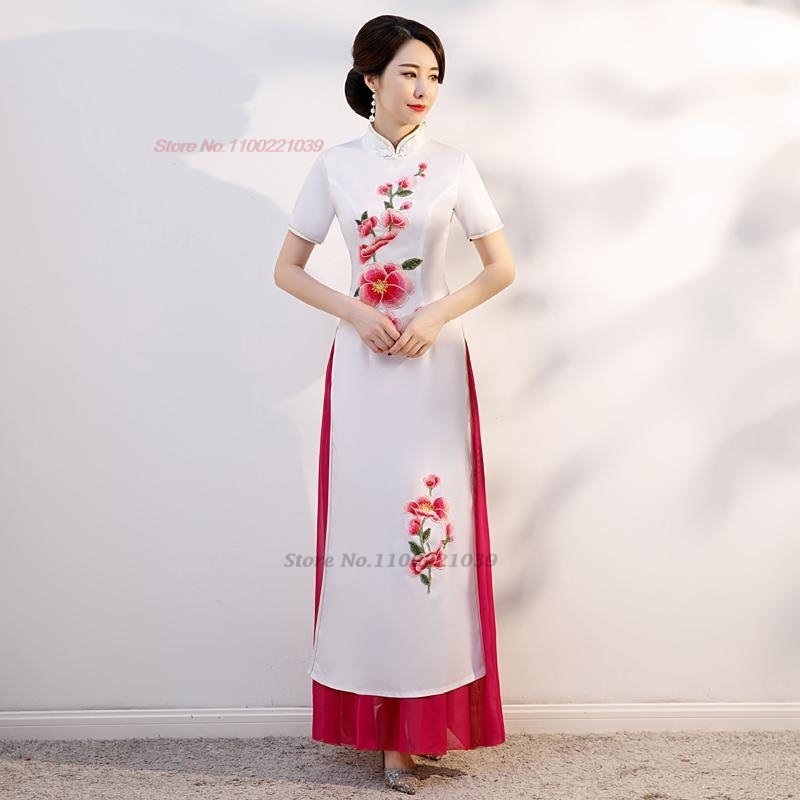 Ao Dai Vietnam Dress - 2026 vestido vietnã aodai tradicional chinês