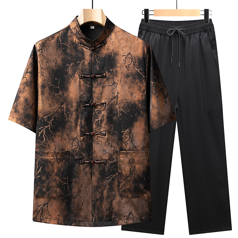 Men'S Ethnic Fashion Trends - Conjuntos de camisas e calças masculinas,