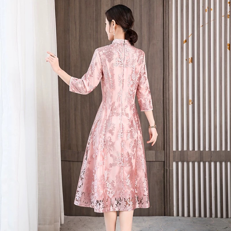 Mulheres elegantes aodai vietn - Ao Dai Vietnam Dress avaliação e preço