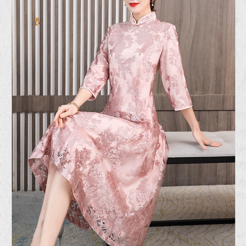 Mulheres elegantes aodai vietn - Ao Dai Vietnam Dress avaliação e preço