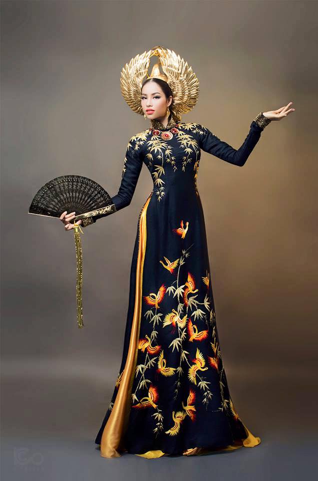 Roupas personalizadas do Vietn - Ao Dai Vietnam Dress avaliação e preço