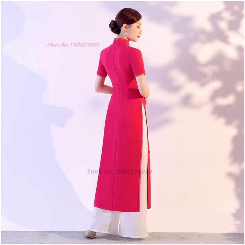 Conjunto Tradicional Vietnamit - Ao Dai Vietnam Dress avaliação e preço