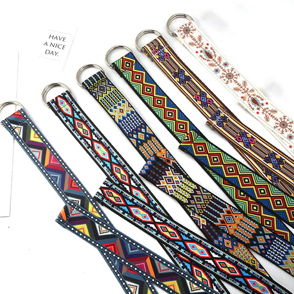 Cinto de lona trançado de nylo - Men'S Ethnic Fashion Trends avaliação e preço