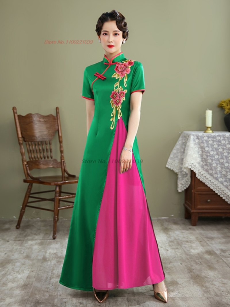 2026 vietnã vestido tradiciona - Ao Dai Vietnam Dress avaliação e preço