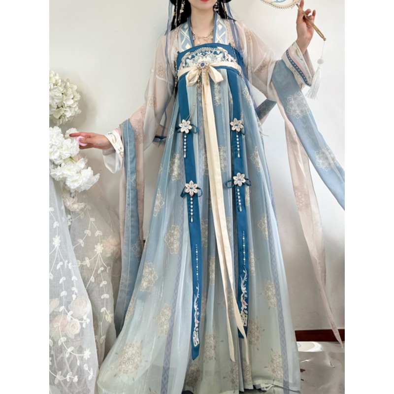 2025 hanfu vestido tradicional - Ethnic Dress Fashion Show avaliação e preço
