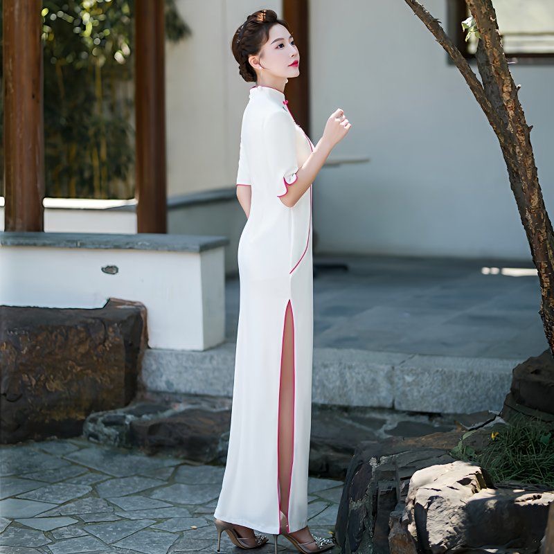 Mulher aodai vietnã vestido de - Ao Dai Vietnam Dress avaliação e preço