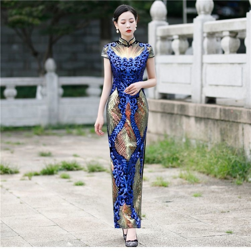 Mulher elegante aodai vestido  - Ao Dai Vietnam Dress avaliação e preço