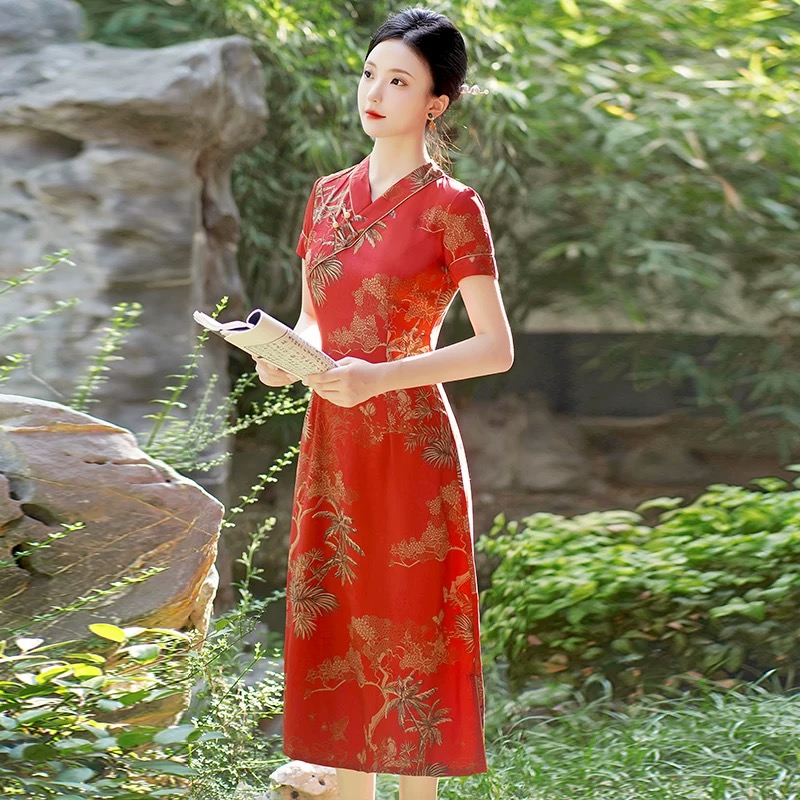 Vietnã aodai cheongsam vintage - Ao Dai Vietnam Dress avaliação e preço