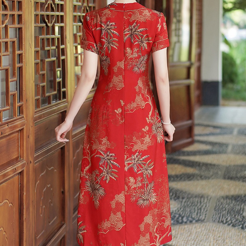 Vietnã aodai cheongsam vintage - Ao Dai Vietnam Dress avaliação e preço