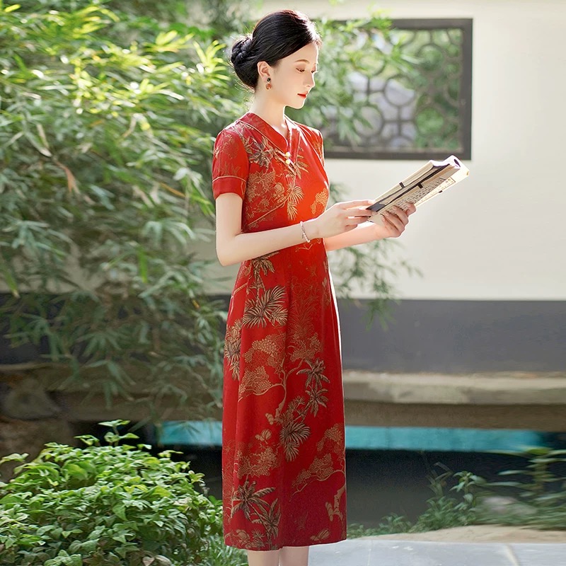 Vietnã aodai cheongsam vintage - Ao Dai Vietnam Dress avaliação e preço