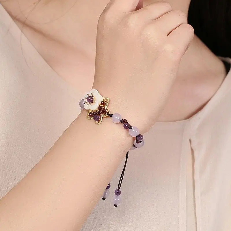 Pulseira de Cristal Chinesa Mo - Ethnic Fashion For Ladies avaliação e preço
