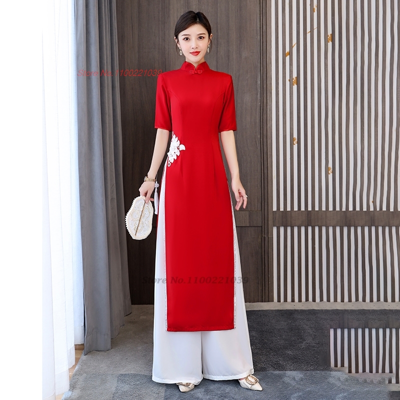 2026 Conjunto de Vestido Aodai - Ao Dai Vietnam Dress avaliação e preço