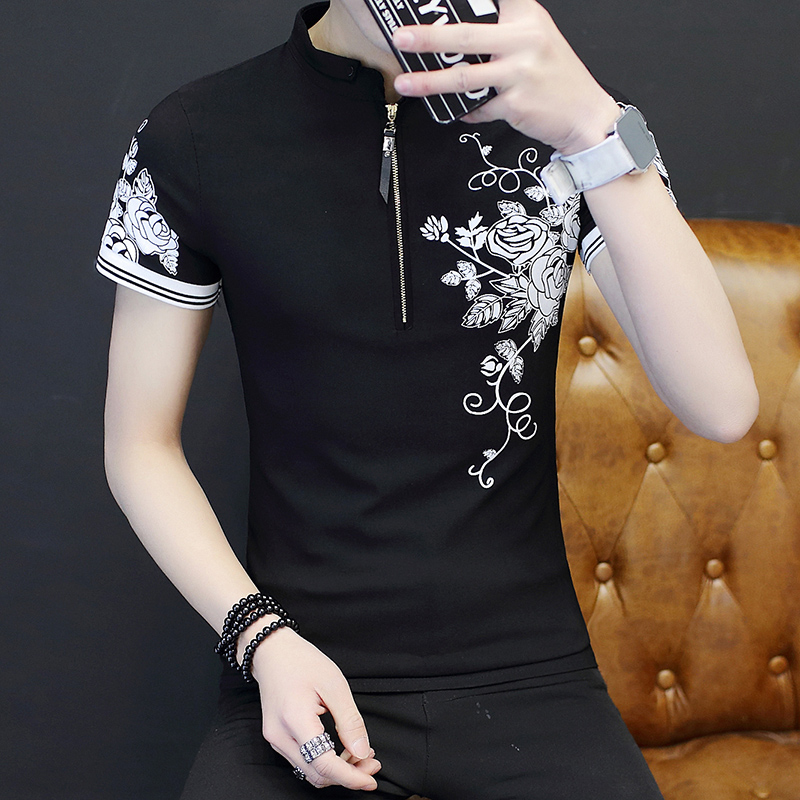 Camiseta Estampada de Manga Cu - Urban Ethnic Fashion avaliação e preço