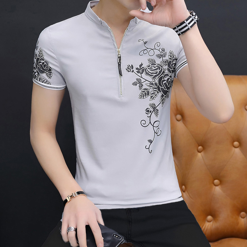 Camiseta Estampada de Manga Cu - Urban Ethnic Fashion avaliação e preço