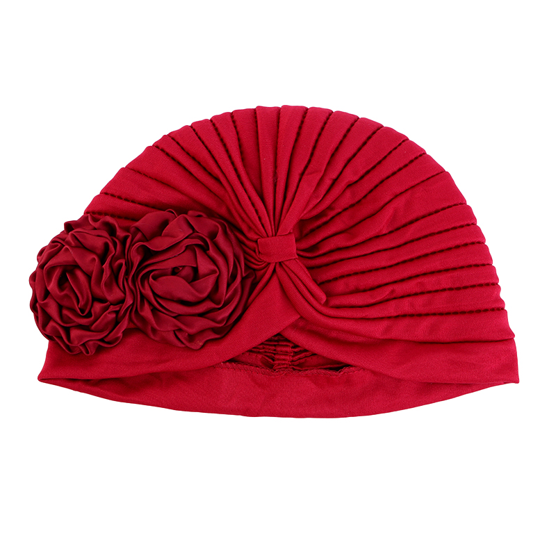 Moda muçulmana flor hijab turb - Ethnic Fashion For Ladies avaliação e preço