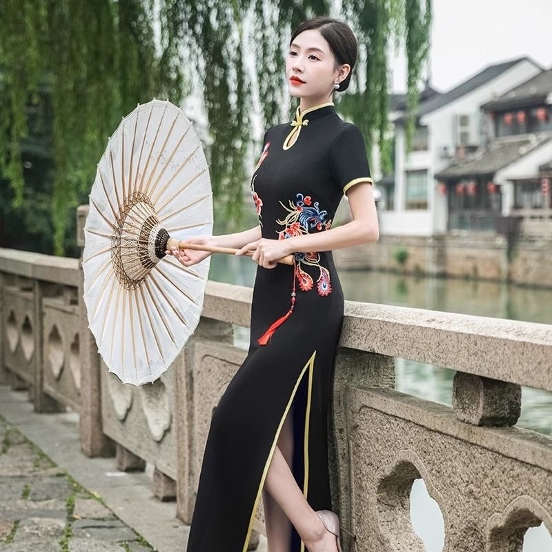 Feminino tradicional vietnã ao - Ao Dai Vietnam Dress avaliação e preço