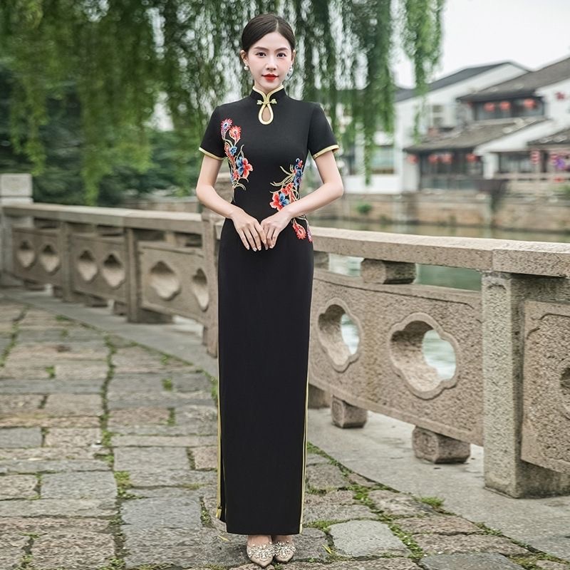 Feminino tradicional vietnã ao - Ao Dai Vietnam Dress avaliação e preço