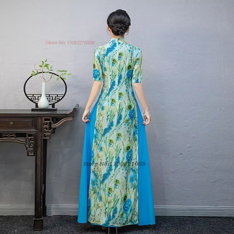 2026 vietnã aodai vestido naci - Ao Dai Vietnam Dress avaliação e preço