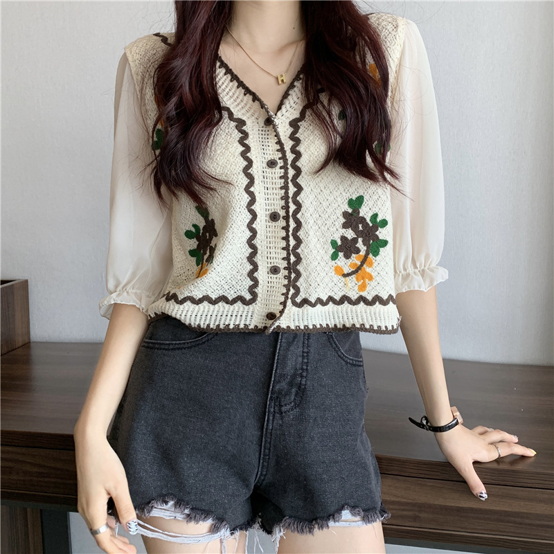 Cardigã Aberto com Design Bord - Ethnic Fashion Clothing avaliação e preço