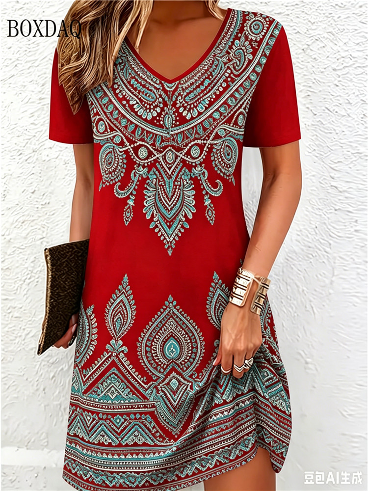 Vestidos Vintage Étnicos Impre - Ethnic Fashion Clothing avaliação e preço