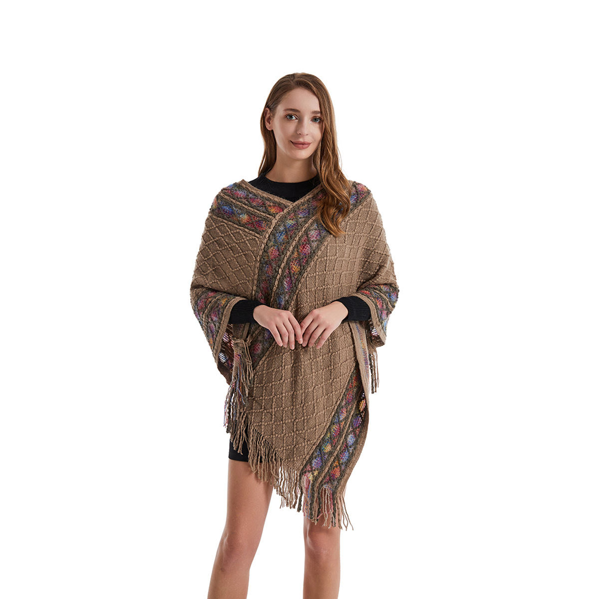 Mulheres primavera outono ponc - Ethnic Fashion For Ladies avaliação e preço