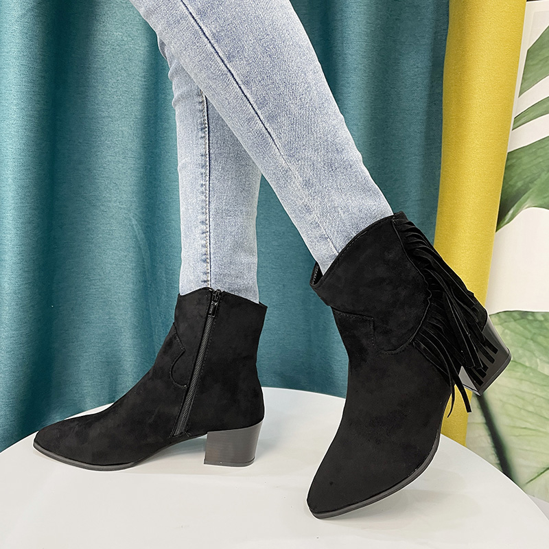 Botas femininas de outono/inve - Ethnic Styling Tips avaliação e preço
