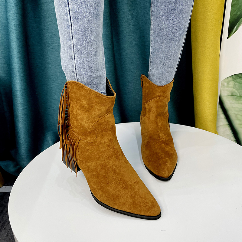 Botas femininas de outono/inve - Ethnic Styling Tips avaliação e preço